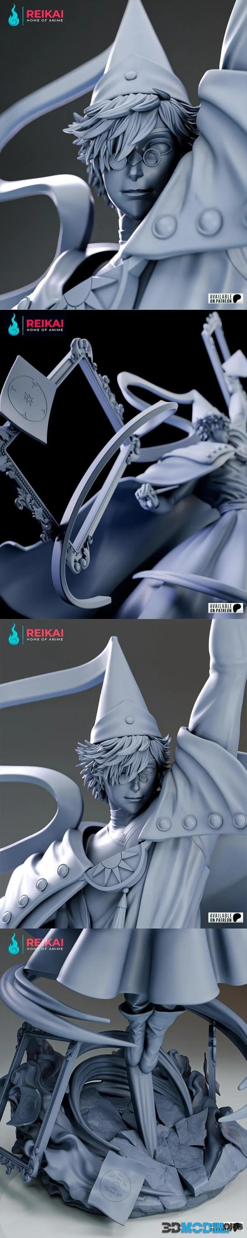 Reikai Studios - Qifrey – The Enigmatic Master of the Atelier – Printable