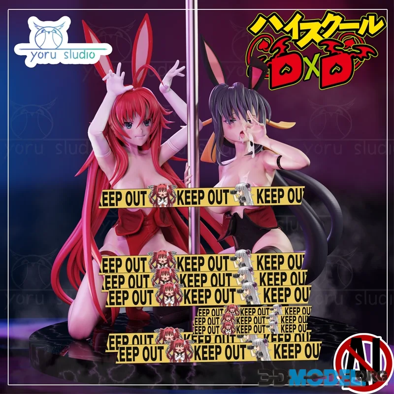 Yoru Studio - Rias and Akeno – Printable