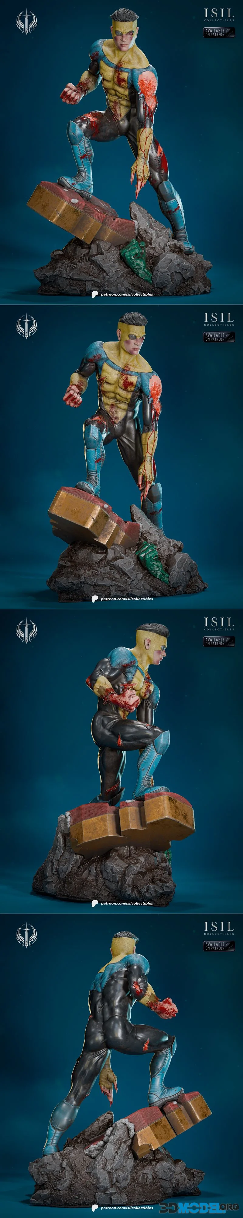 Isil Collectibles - Invincible - Battle of Viltrum Diorama Pt.2 – Printable