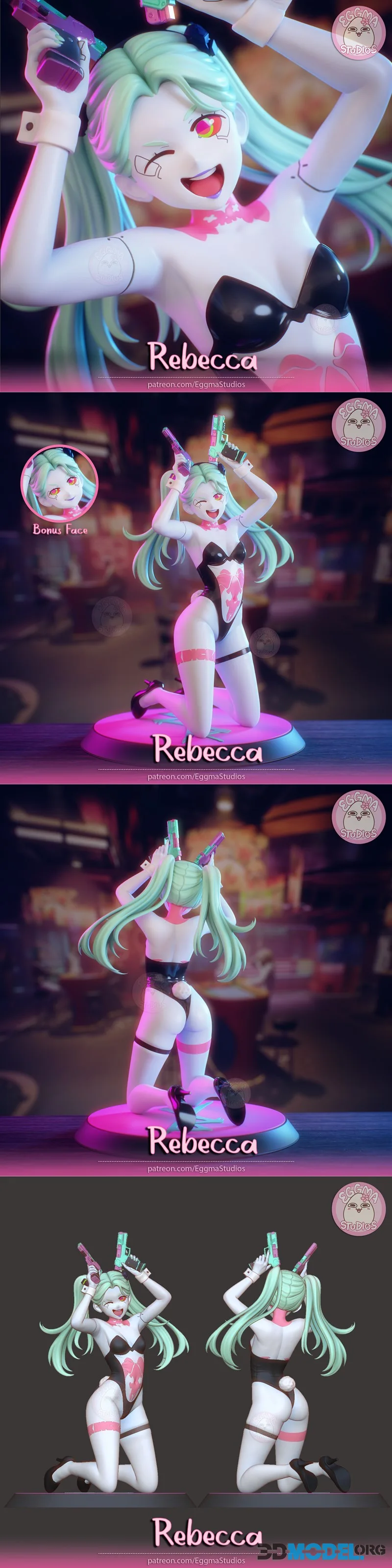 EggmaStudios - Rebecca Bunny – Printable