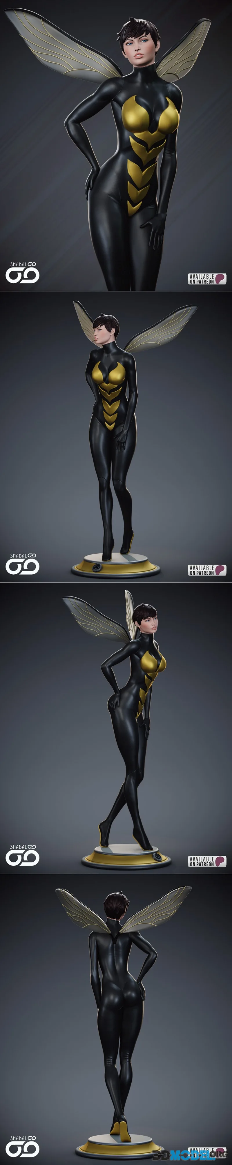 Shadaloo Studios - Wasp – Printable