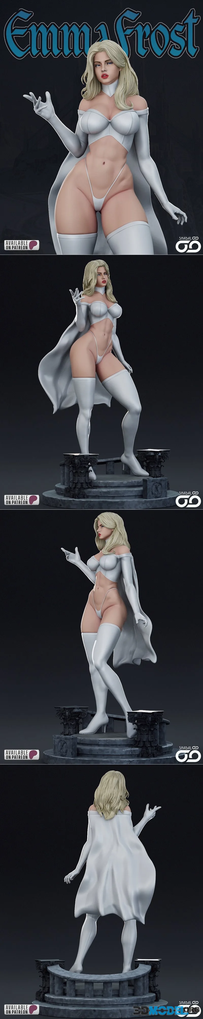 Shadaloo Studios - Emma Frost – Printable