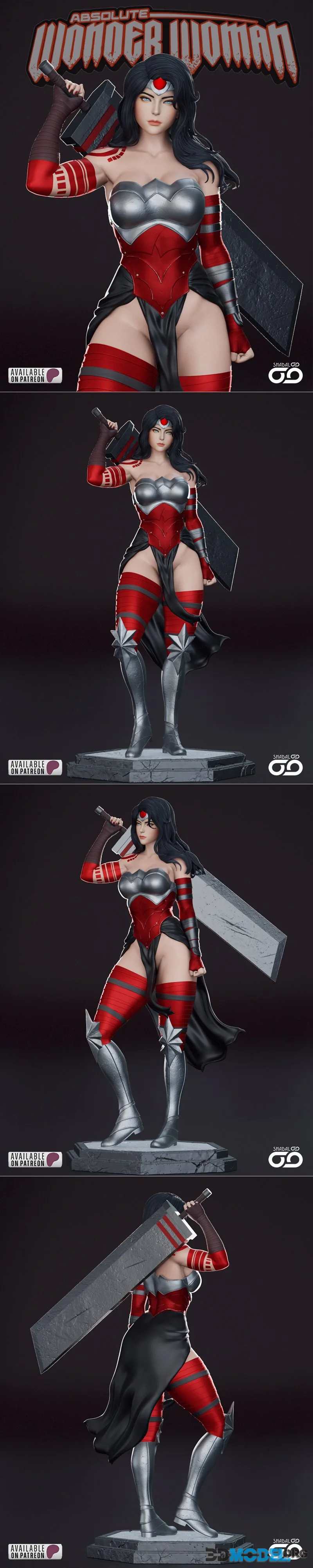 Shadaloo Studios - Absolute Wonder Woman – Printable