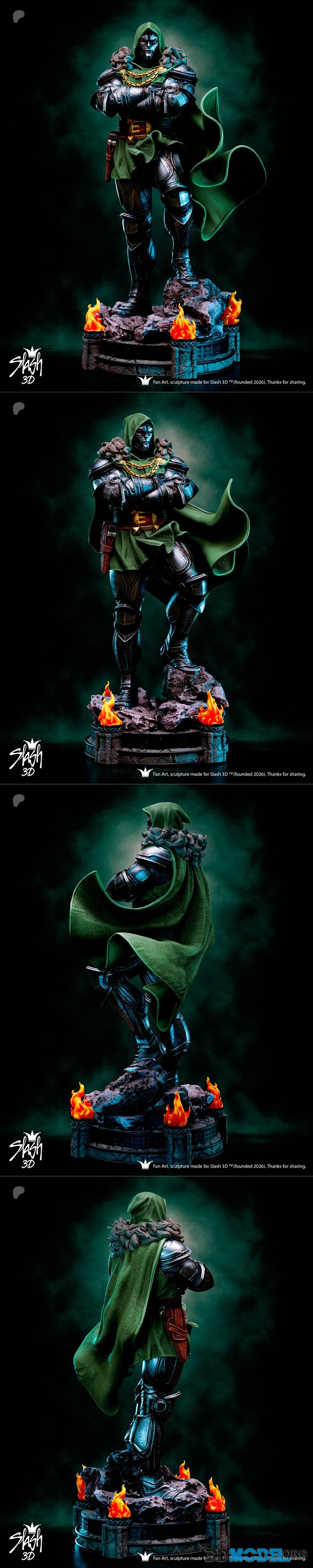 Slash 3D - Dr. Doom – Printable