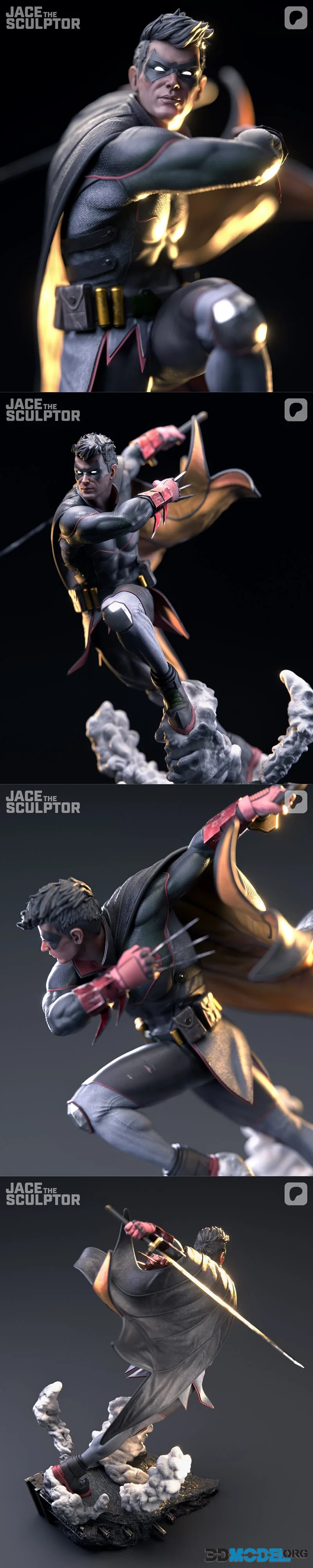 Jace The Sculptor - Robin – Printable