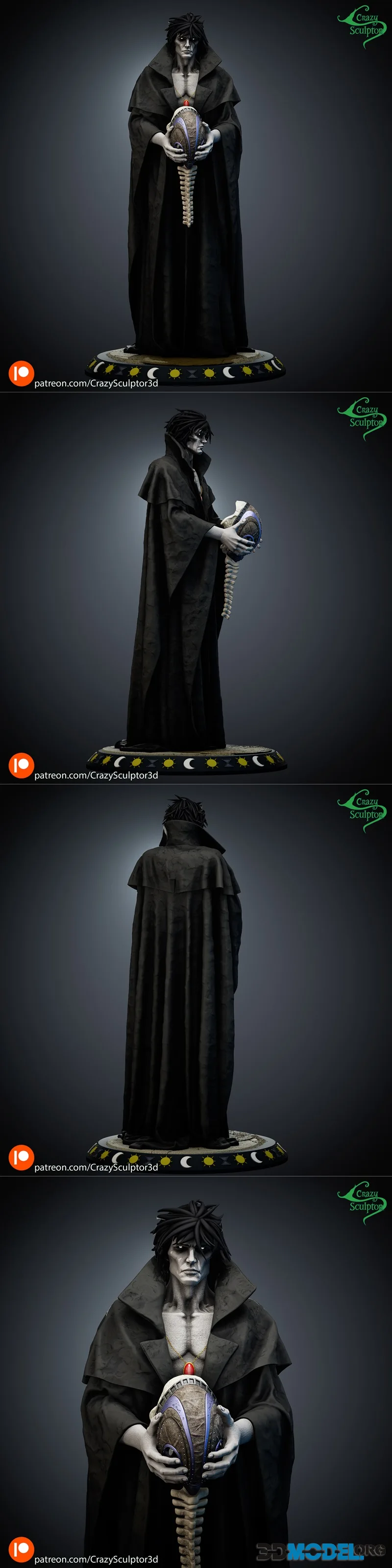 Crazy Sculptor - the Sandman – Printable