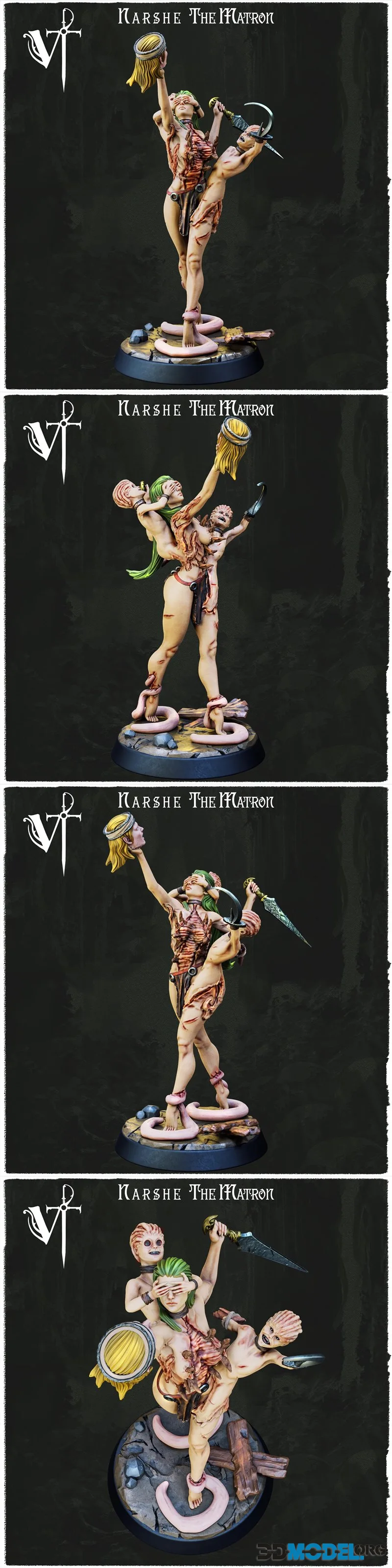 Vagrant Miniatures - Narshe The Matron – Printable