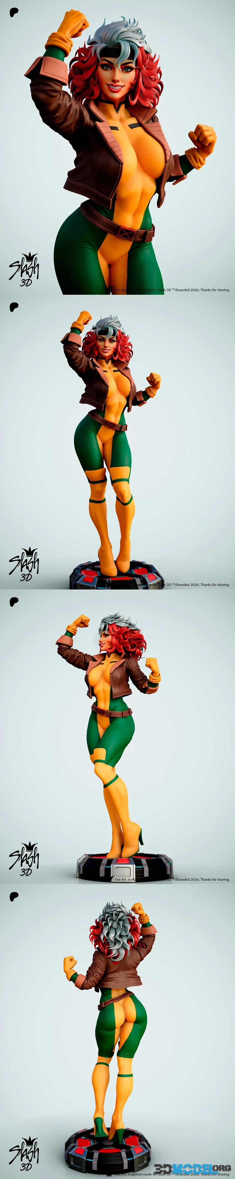 Slash 3D - Rogue – Printable