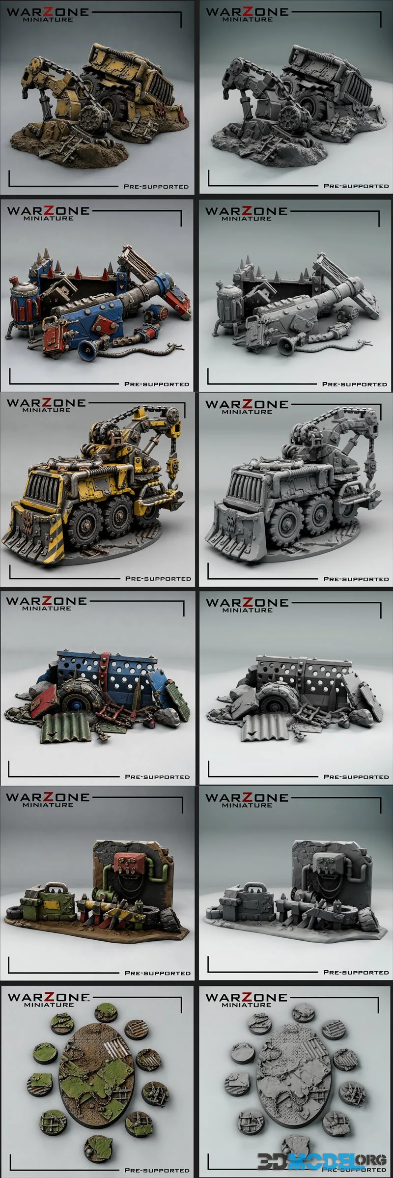 WarZone Miniature June 2026 – Printable