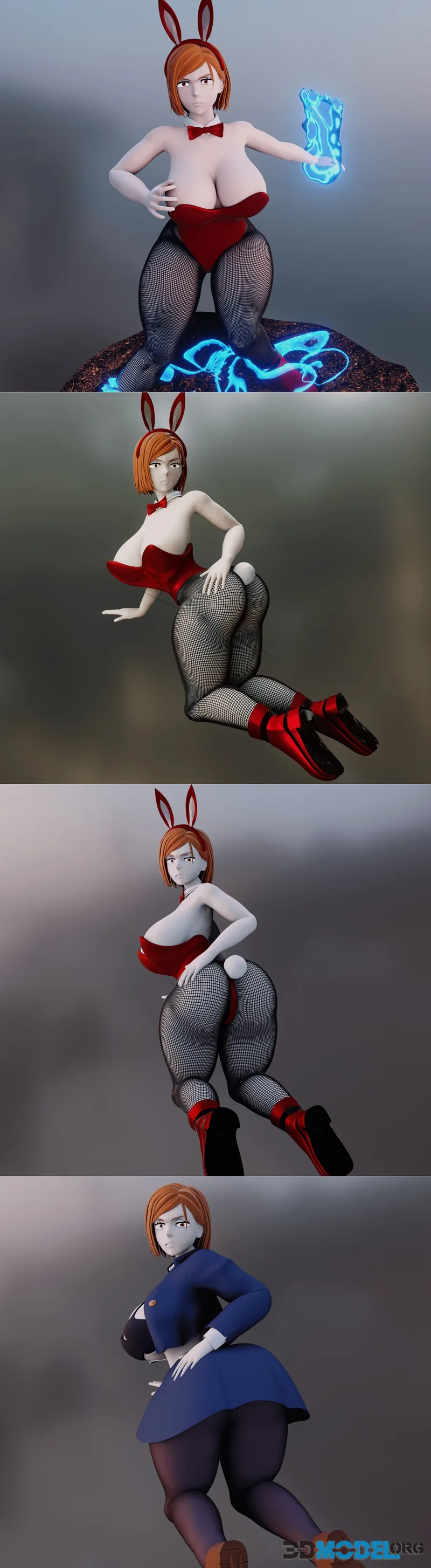 Nobara Kugisaki Anime Model – Printable