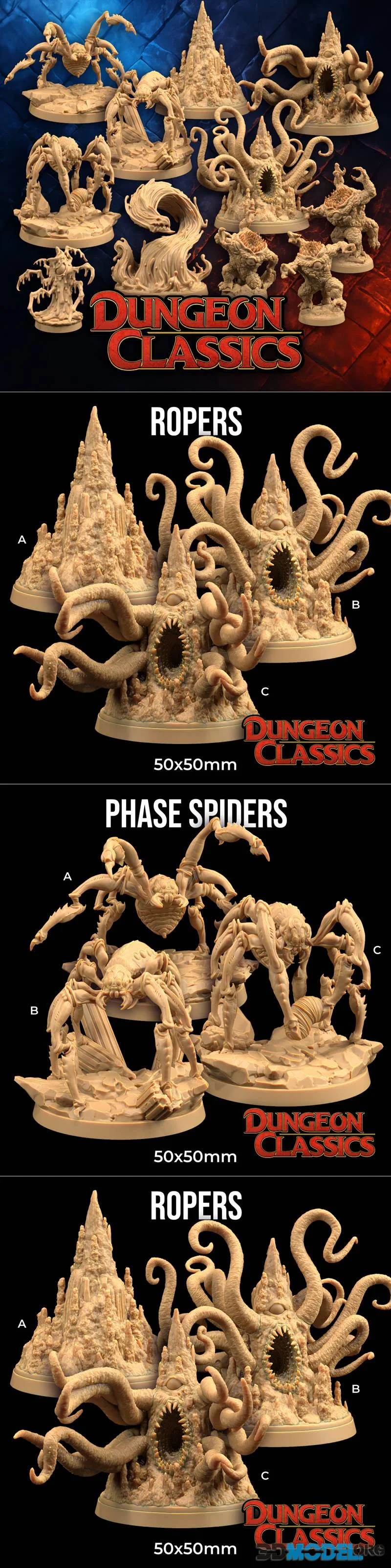 Dungeon Classics August 2026 – Printable