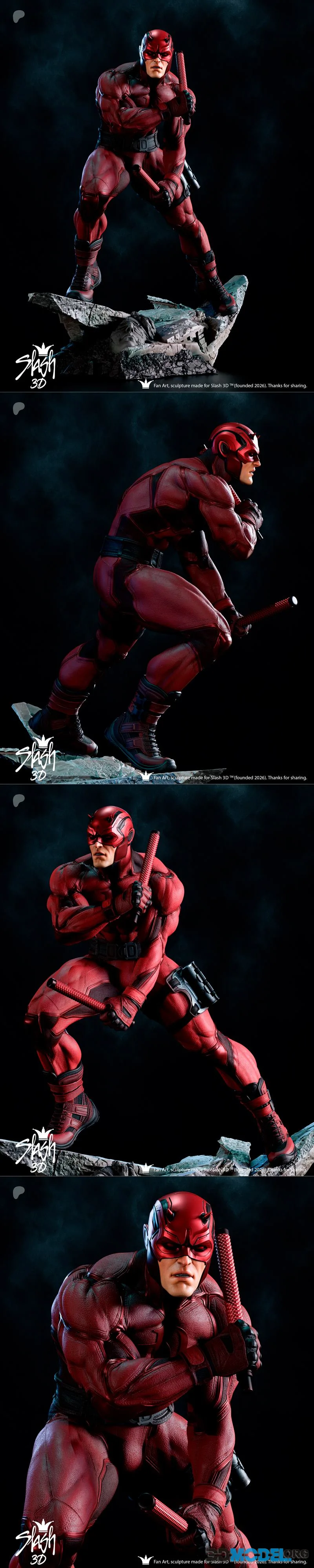 Slash 3D - Dare Devil – Printable