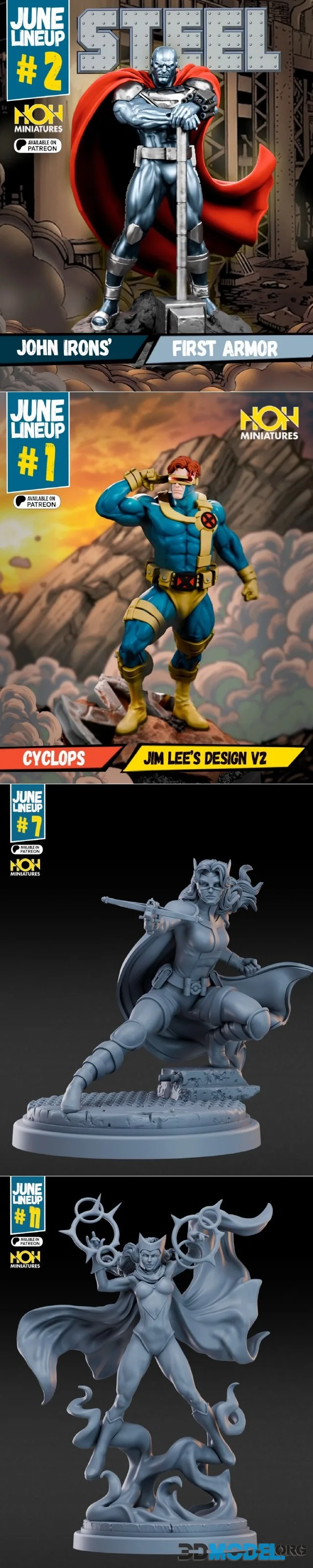 Hall of Heroes Miniatures June 2026 – Printable