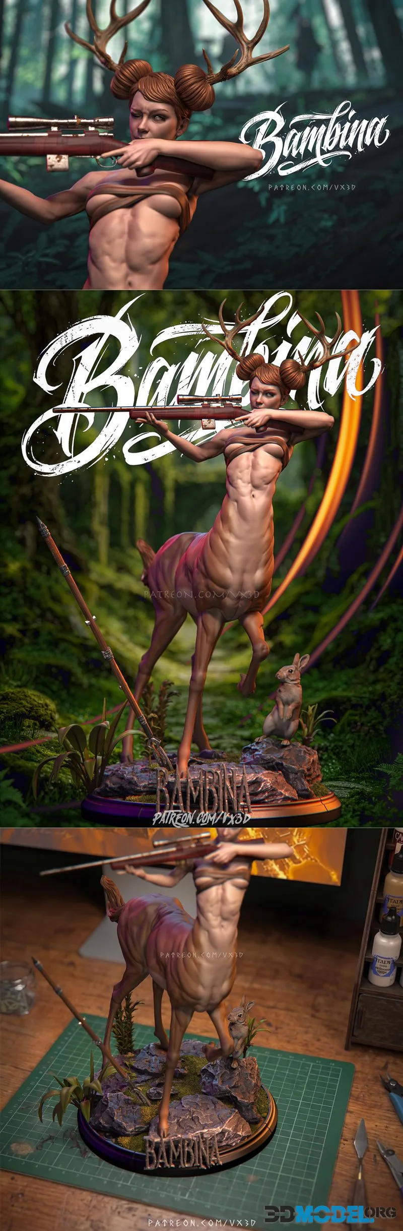 VX3D - Bambina – Printable