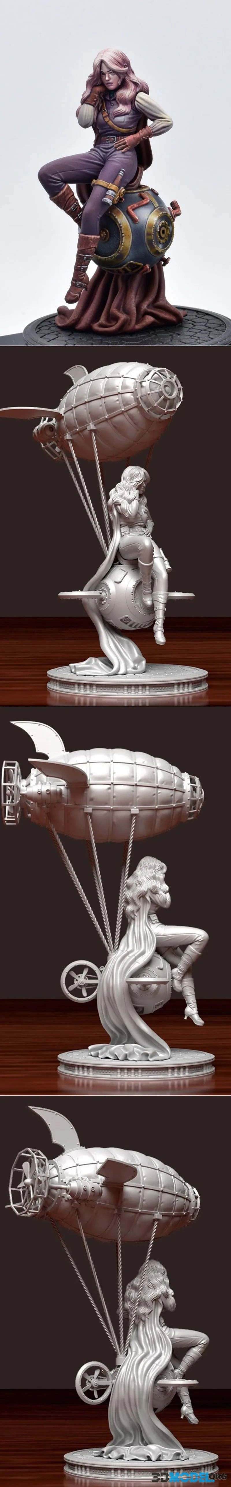 Zeppelin drone – Printable