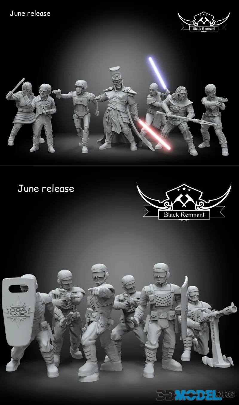 Black Remnant - SciFi June 2026 – Printable