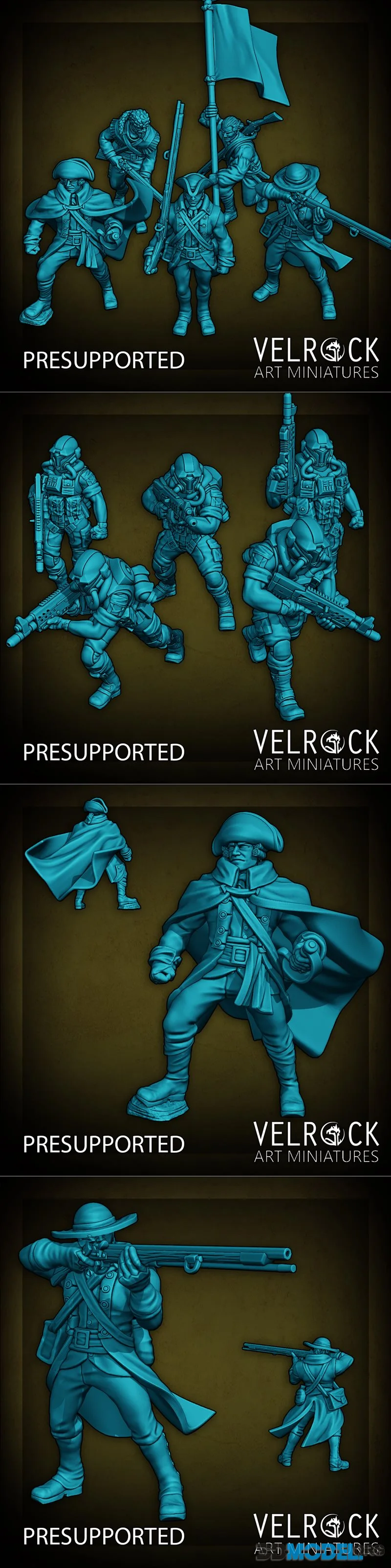 Velrock Art Miniatures July 2026 – Printable