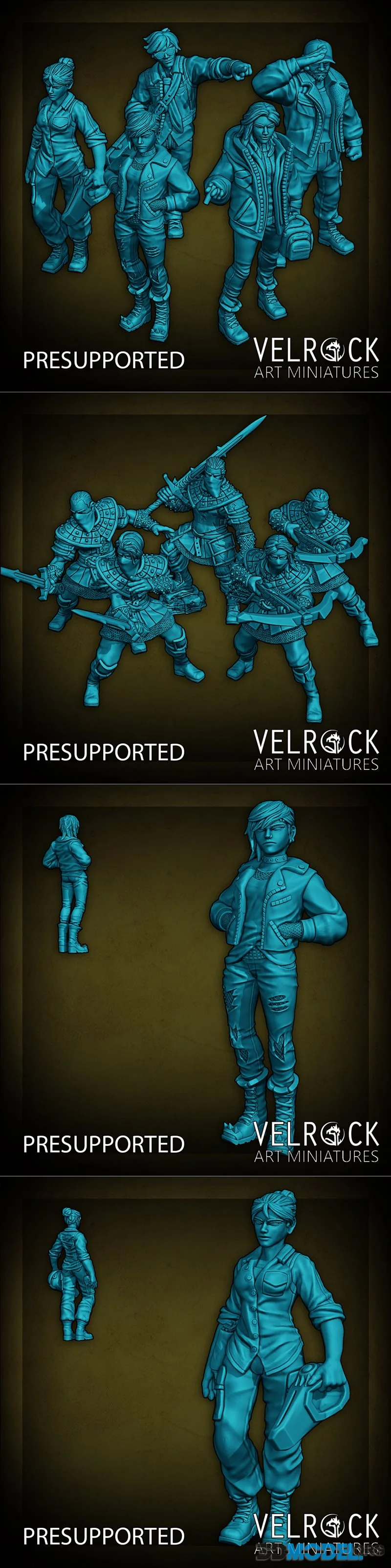 Velrock Art Miniatures January 2026 – Printable