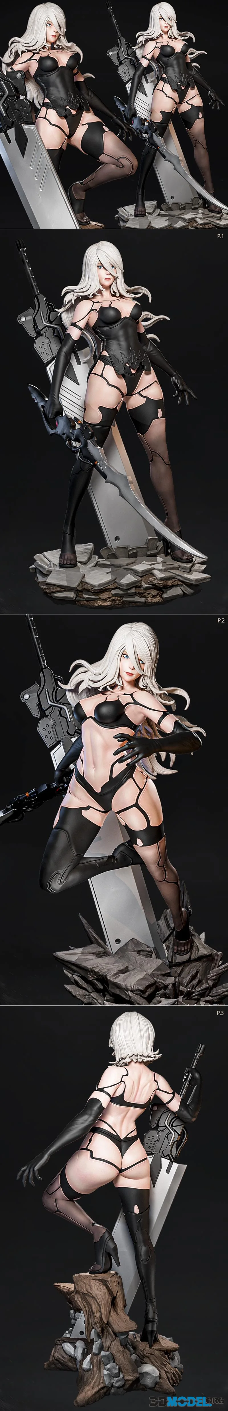 Luis3DArt - A2 Nier Automata – Printable