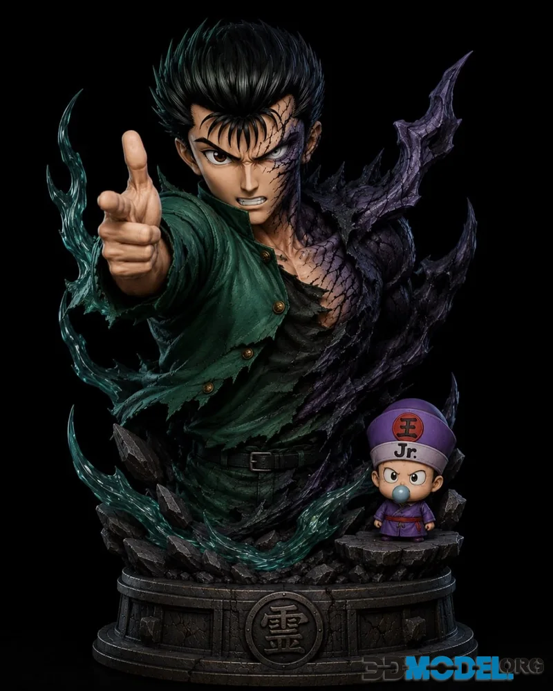 Yusuke Urameshi - Yu Yu Hakusho and Demon Mode – Printable
