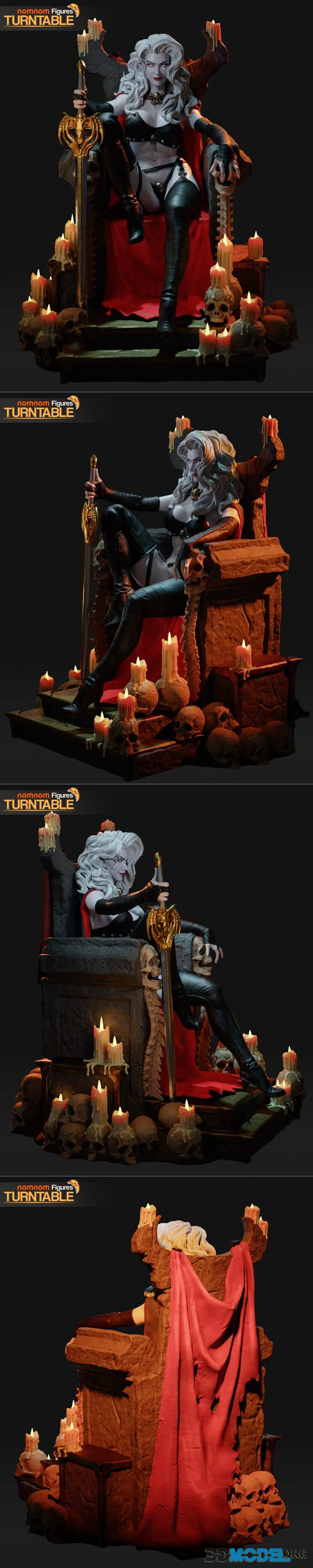 Nomnom Figures - Lady Death – Printable