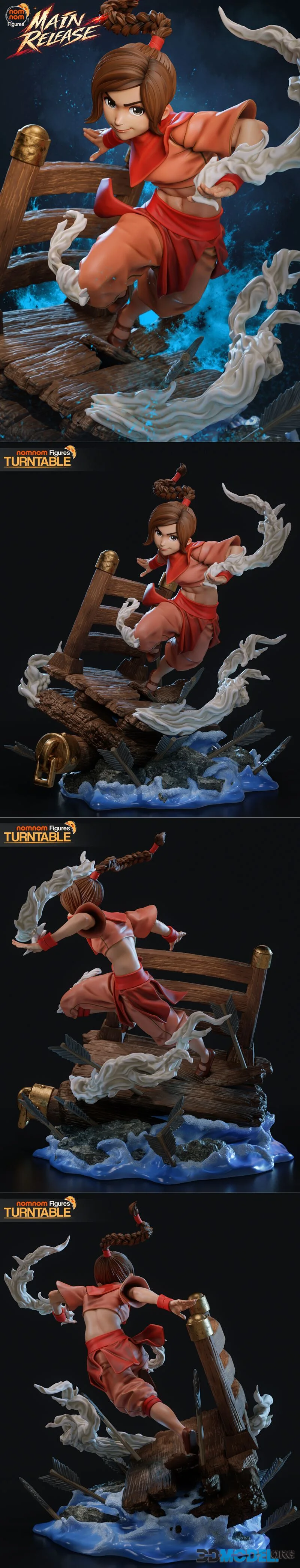Nomnom Figures - Ty Lee - Avatar – Printable