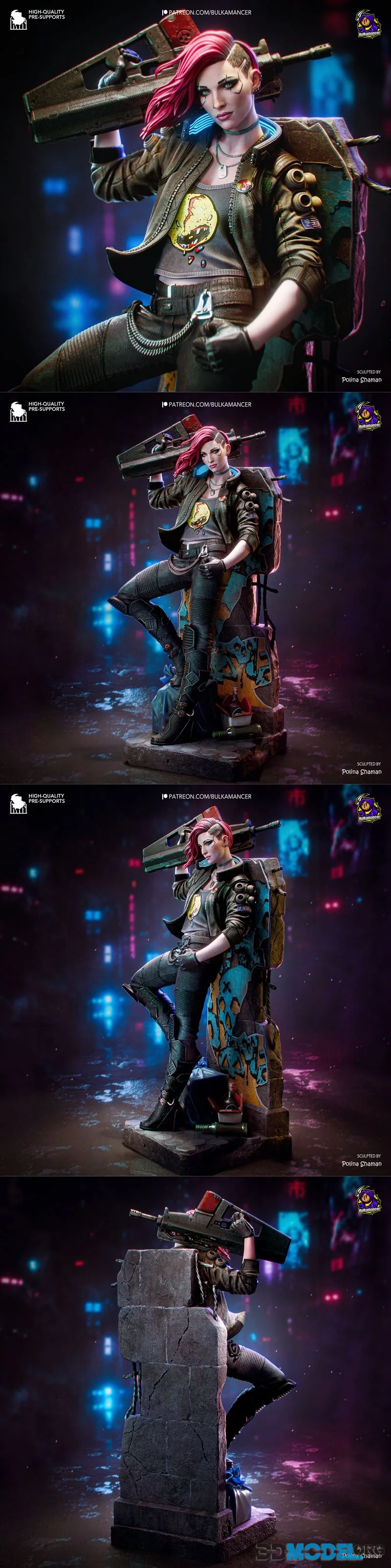 Bulkamancer Sculpts - Valerie – Printable