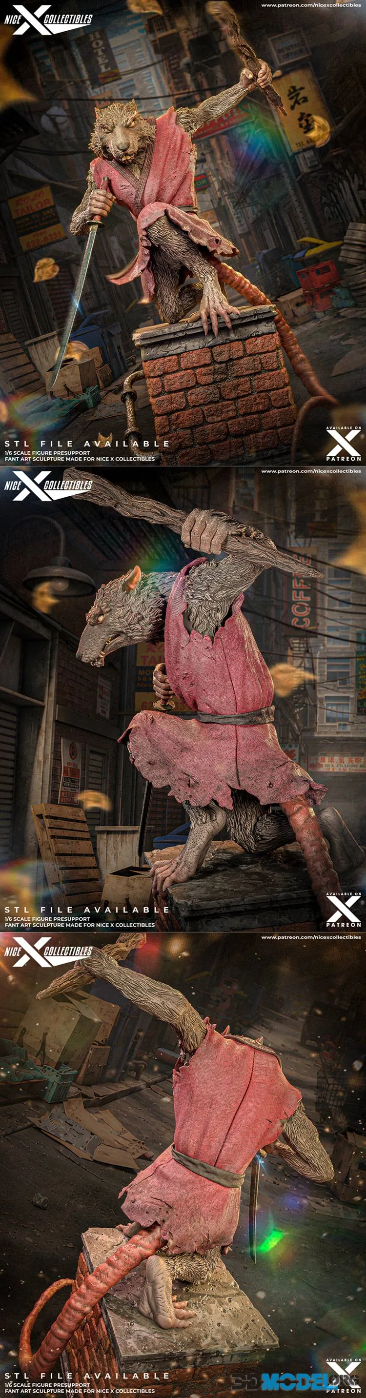 Nice X Collectibles - Splinter – Printable