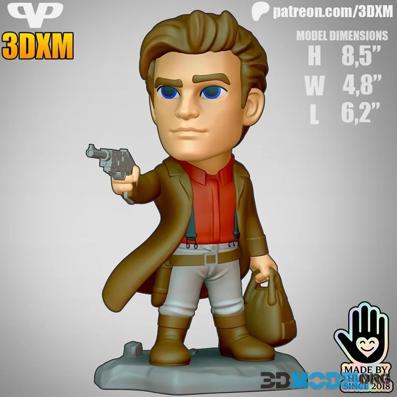 Firefly Malcolm Reynolds Chibi – Printable