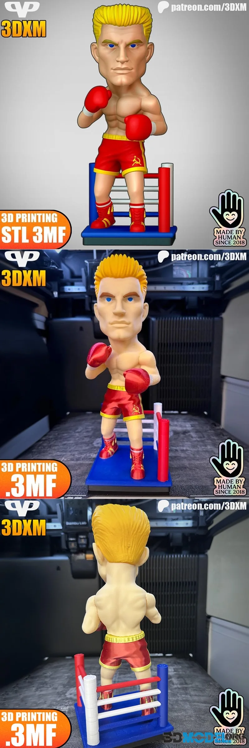 Ivan Drago Chibi – Printable