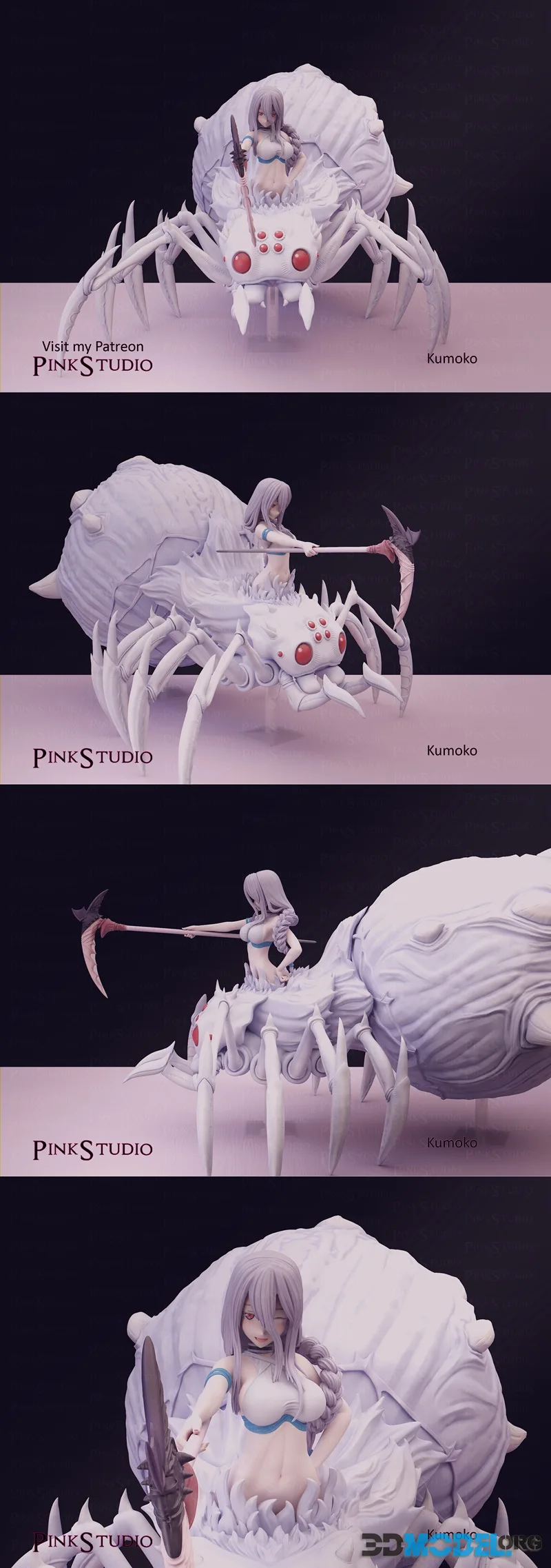 Pink Studio - So Im a Spider So What - Kumoko (Shiraori) – Printable