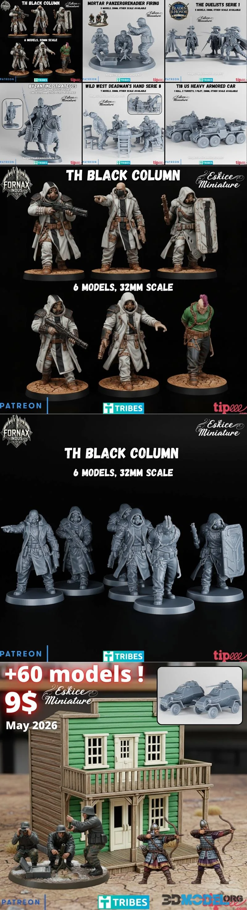 Eskice Miniature May 2026 – Printable
