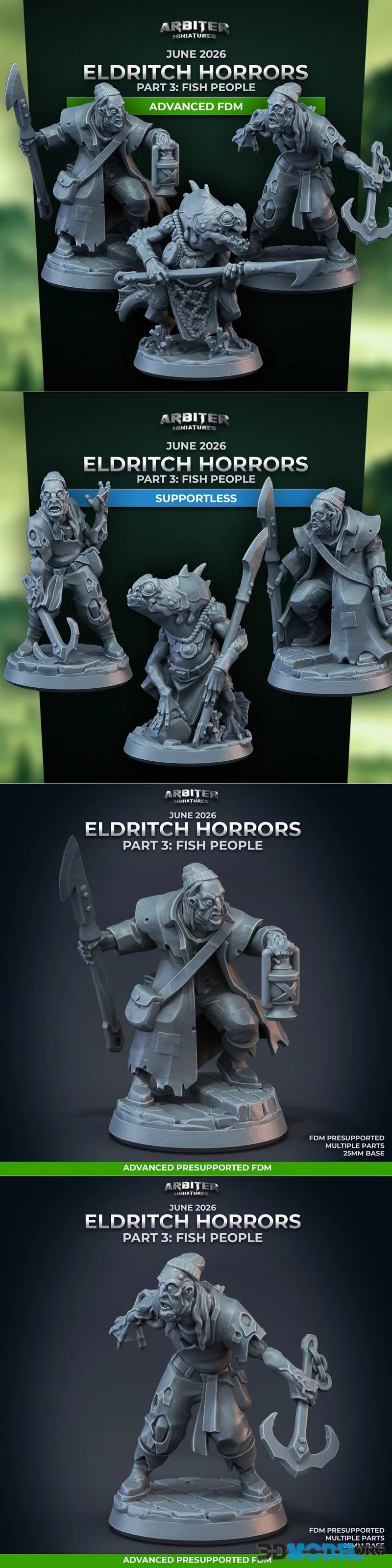 Arbiter Miniatures June 2026 – Printable