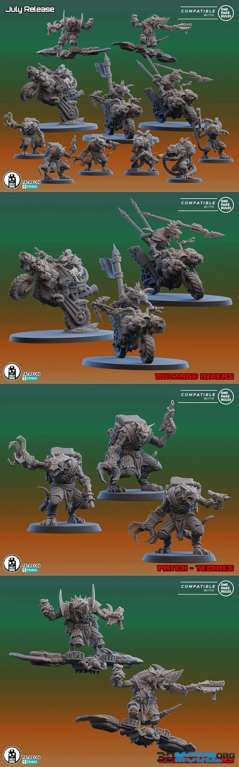 UGLY mini July 2026 – Printable