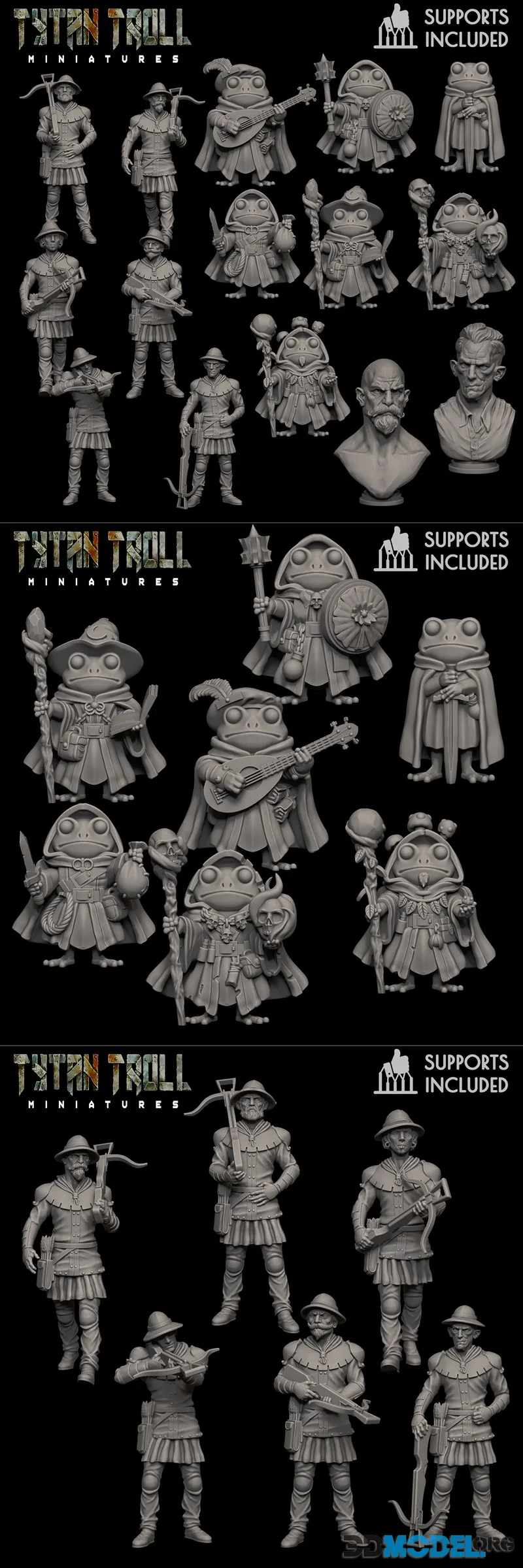 TytanTroll Miniatures March 2026 – Printable