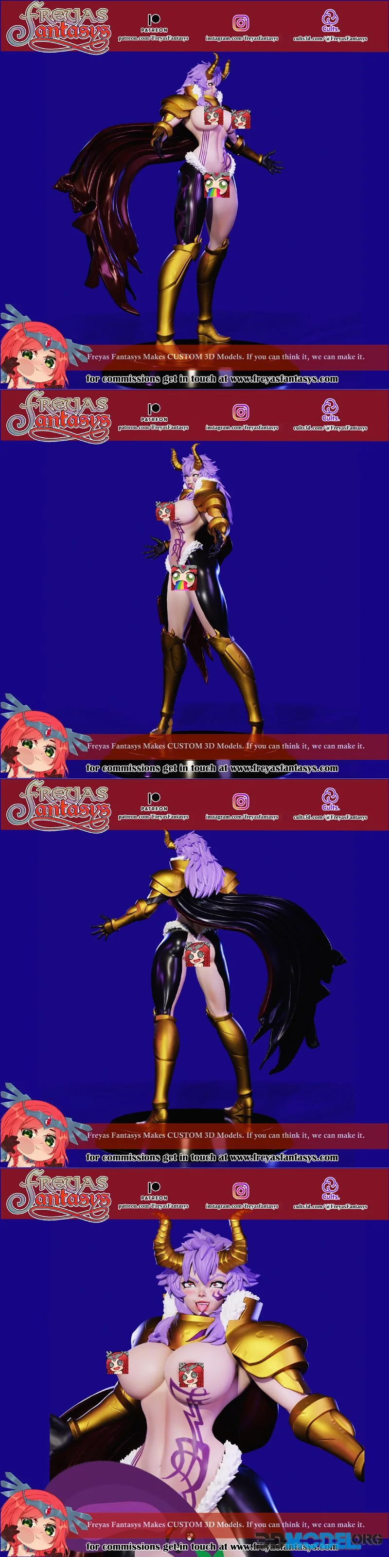 Freyas Fantasys - General Chloe – Printable