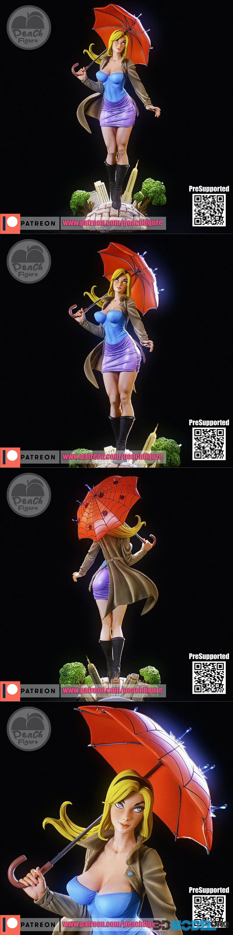 Peach Figure - Gwen Stacy – Printable