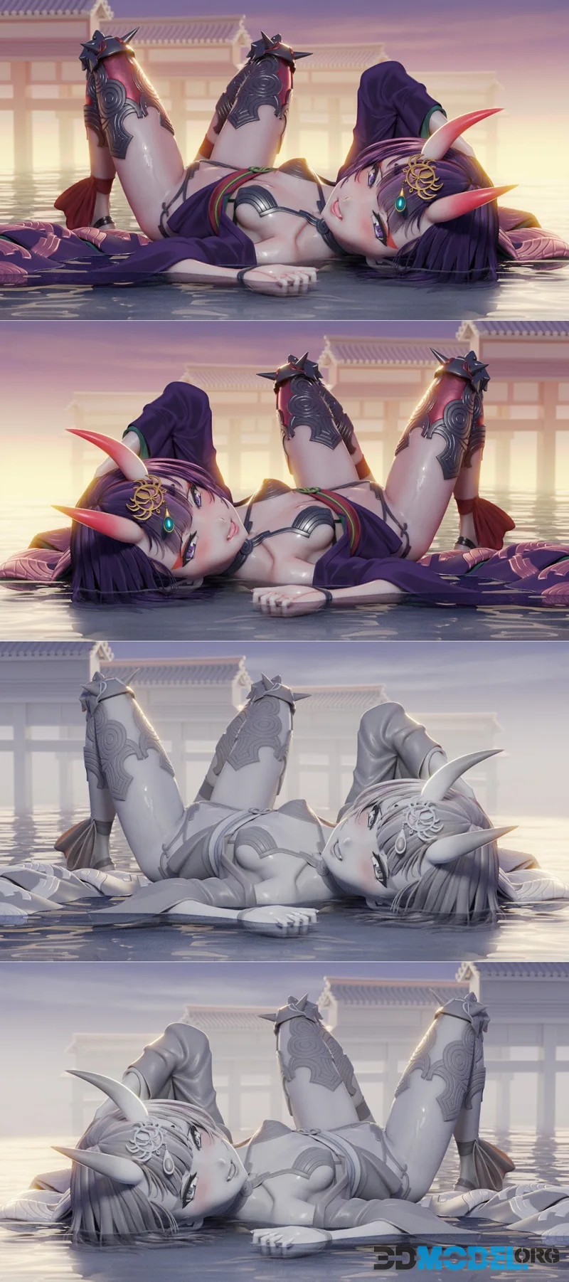 Shuten Douji Figure – Printable