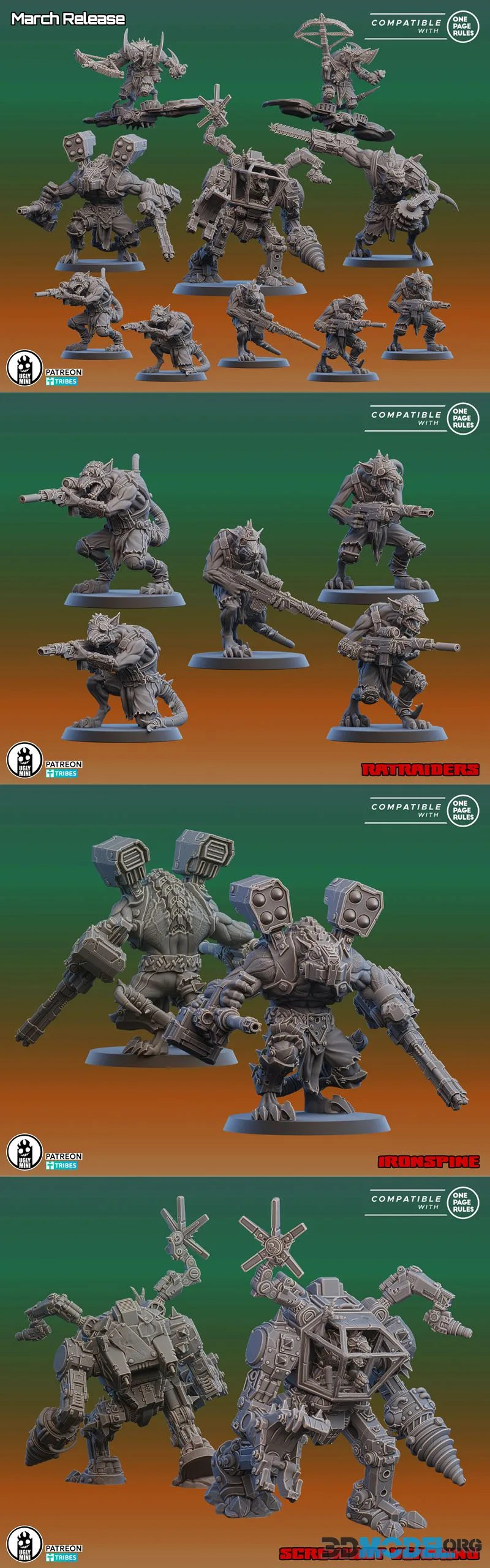 UGLY mini March 2026 – Printable