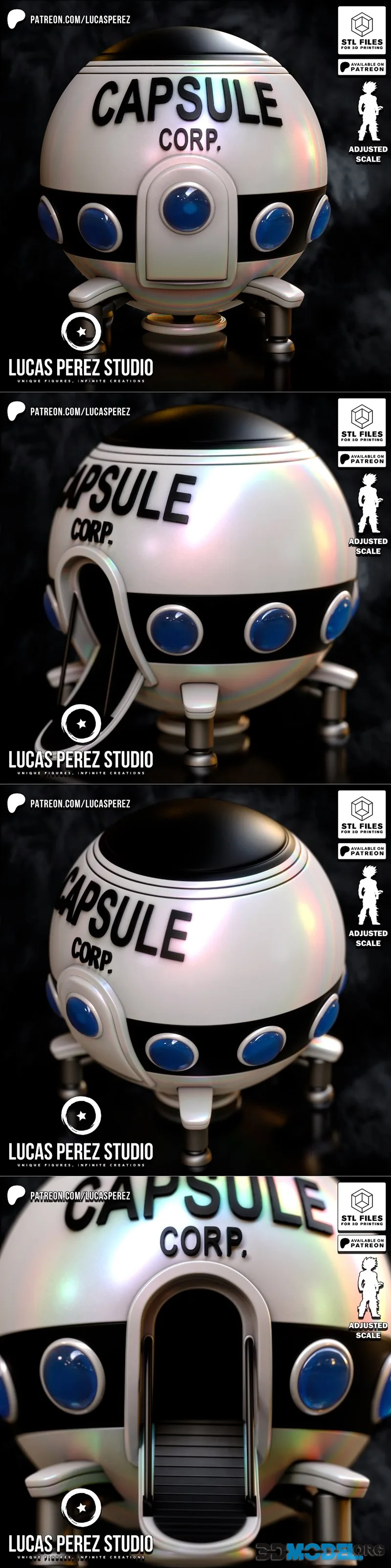 Lucas Perez - Dragon Ball Goku SpaceShip Namek – Printable