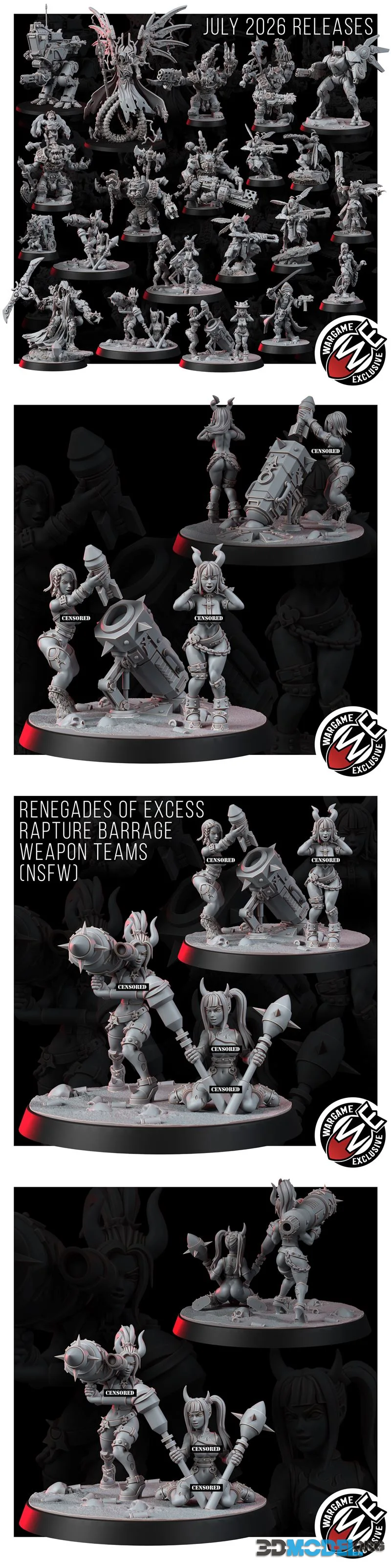 Wargame Exclusive July 2026 – Printable