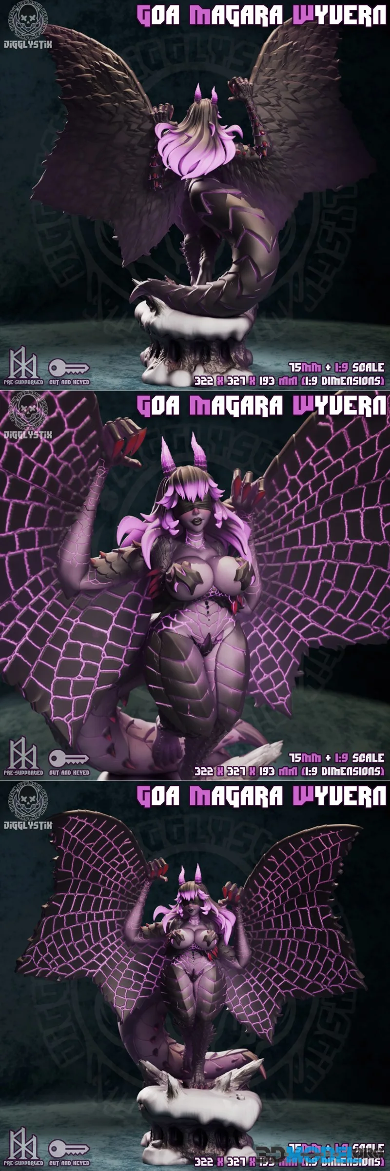 Jigglystix - Gore Magala – Printable
