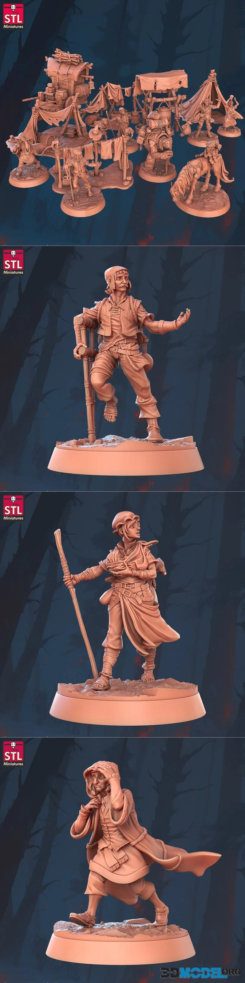 STL Miniatures June 2026 – Printable