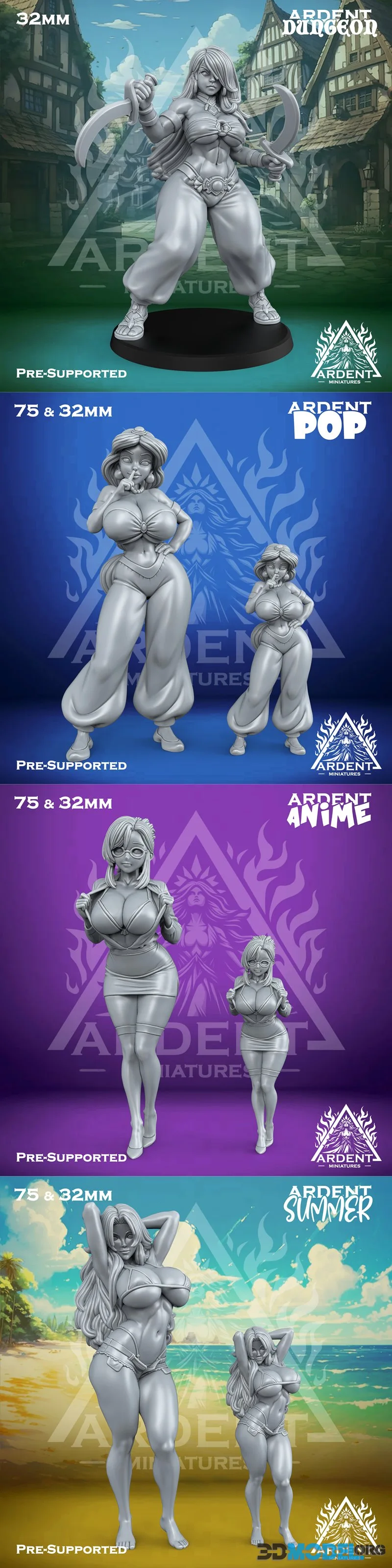 Ardent Miniatures May 2026 – Printable