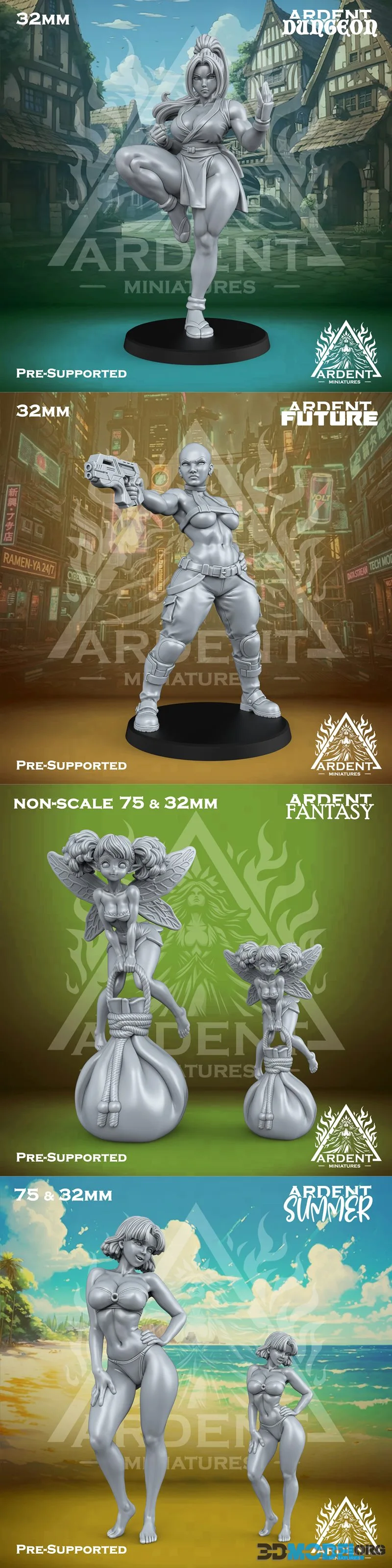 Ardent Miniatures August 2026 – Printable