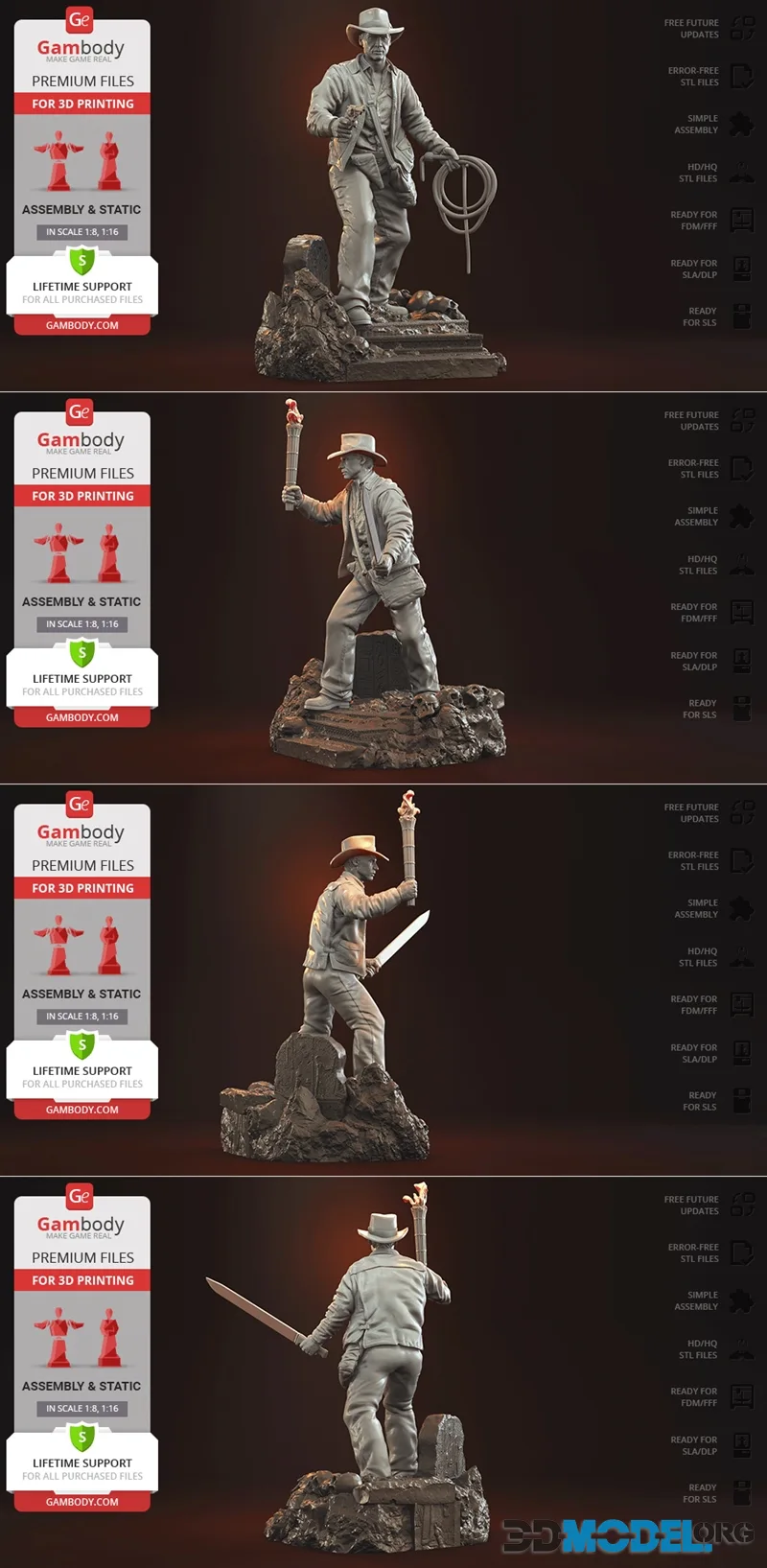 Gambody - Indiana Jones Lost Ark – Printable