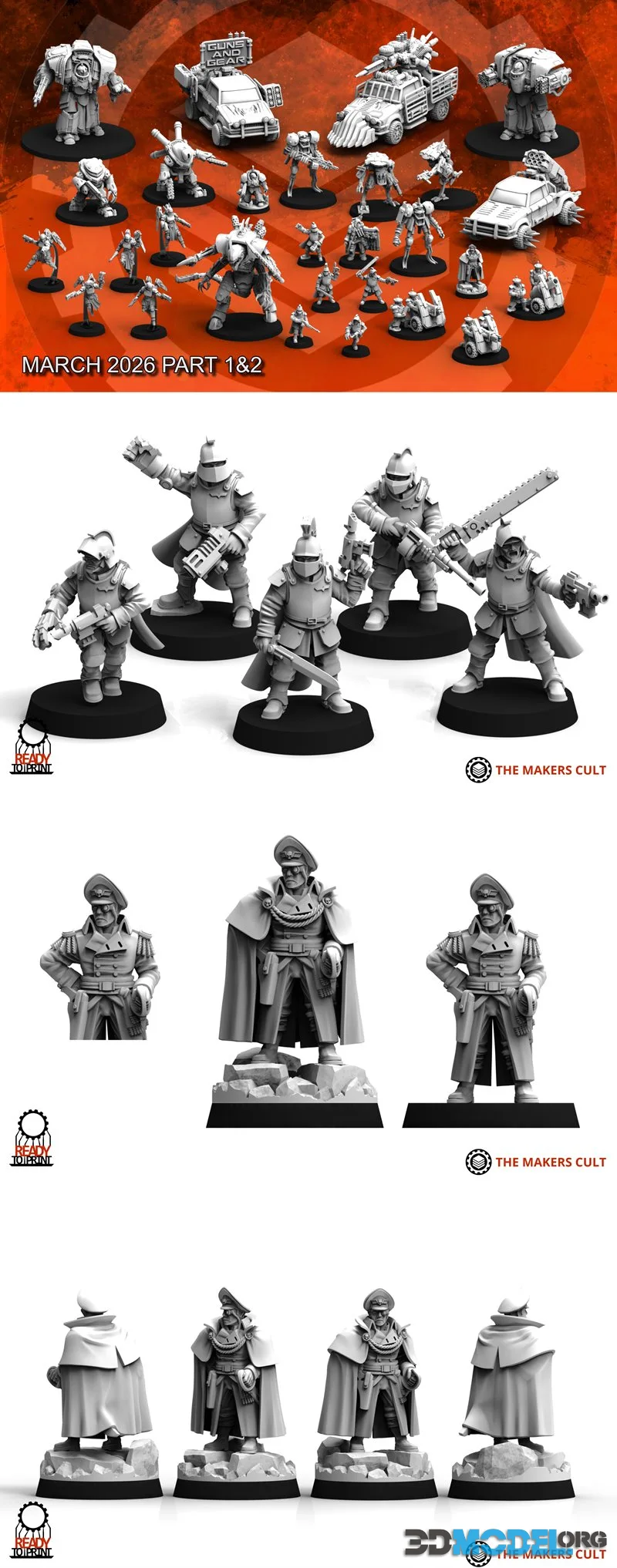 The Makers Cult March 2026 – Printable