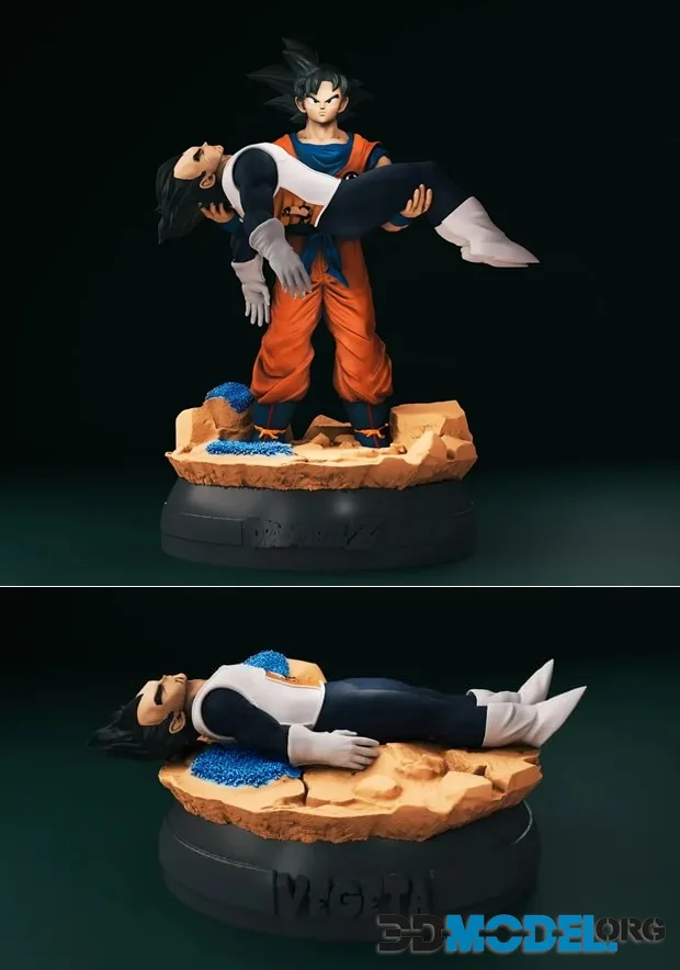 IberGoku - Goku Vegeta Namek and Vegeta Dead Namek – Printable