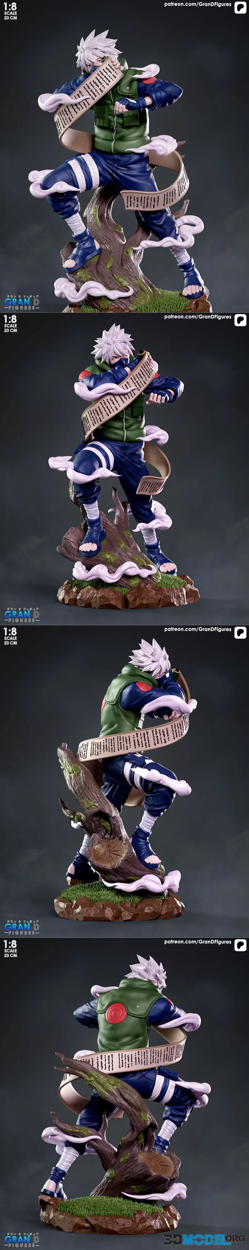 Gran D. Figures - Kakashi – Printable
