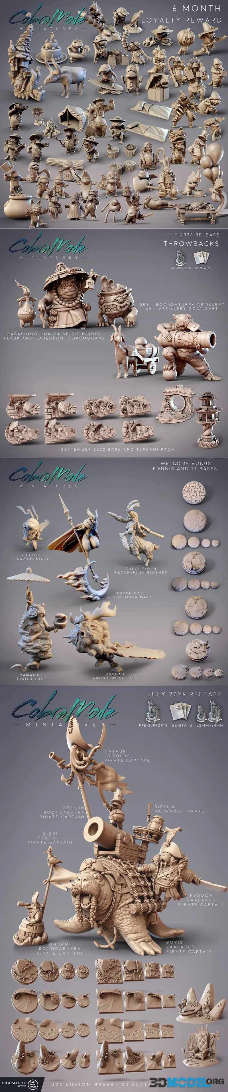 CobraMode July 2026 – Printable